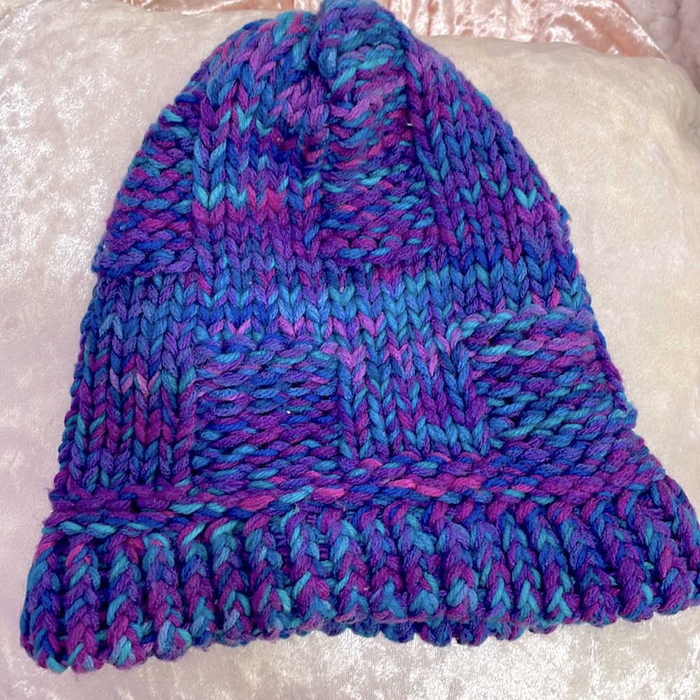 Handmade knitted beanie